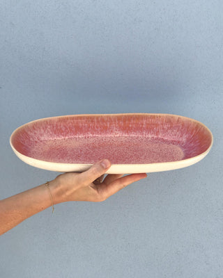 Areia - Serving Platter L pink