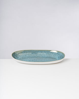 Areia - Serving platter XL aqua