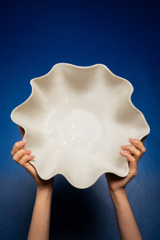 Sintra Shell - Servingbowl sand