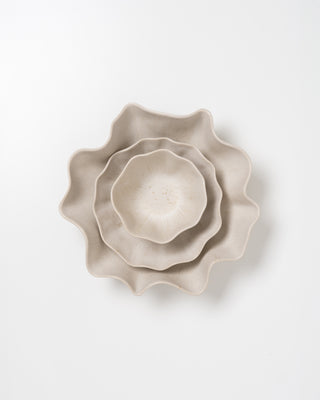 Sintra Shell - Servingbowl sand