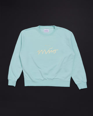 Sweatshirt Women aqua gelb