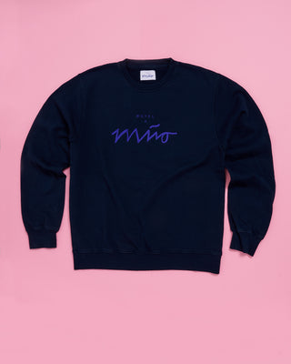 Sweatshirt Men navy blau