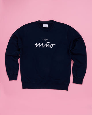 Sweatshirt Men navy weiß